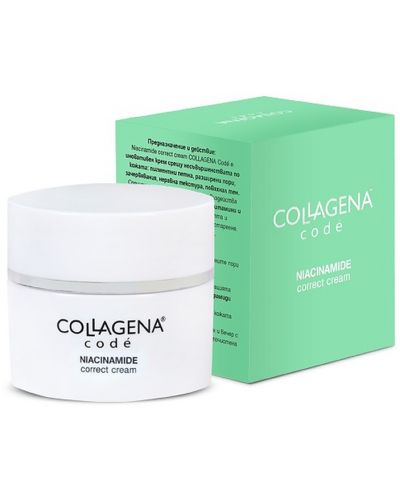 Collagena Codé Крем за лице Niacinamide, correct cream, 50 ml - 1