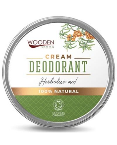 Wooden Spoon Крем-дезодорант Herbalise me, 60 ml - 1