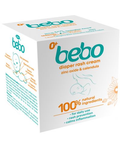 Крем при подсичане Bebo - Без вода с изцяло натурален състав, 40 ml