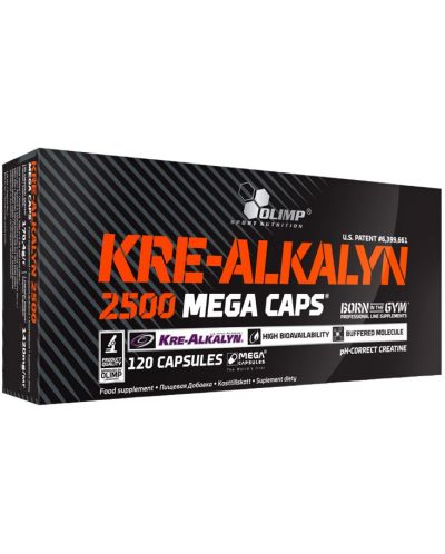 Kre-Alkalyn 2500 Mega Caps, 120 капсули, Olimp - 1