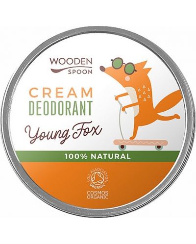 Wooden Spoon Крем-дезодорант Young Fox, 60 ml - 1