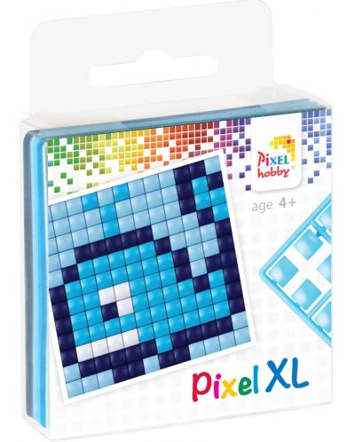 Креативен комплект с пиксели Pixelhobby - XL, Кит, 4 цвята - 1