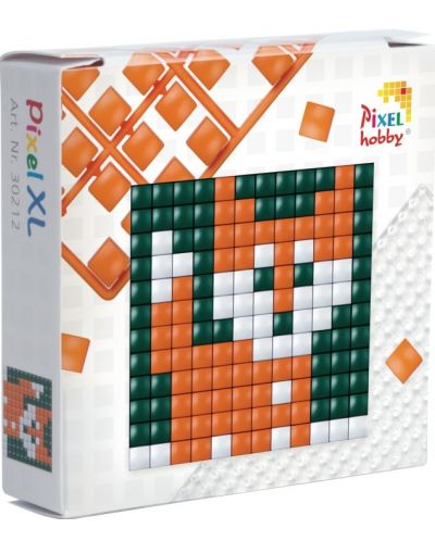 Креативен комплект с пиксели Pixelhobby - XL, Лисица - 1