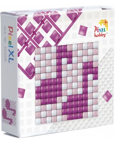 Креативен комплект с пиксели Pixelhobby - XL, Ноти - 1