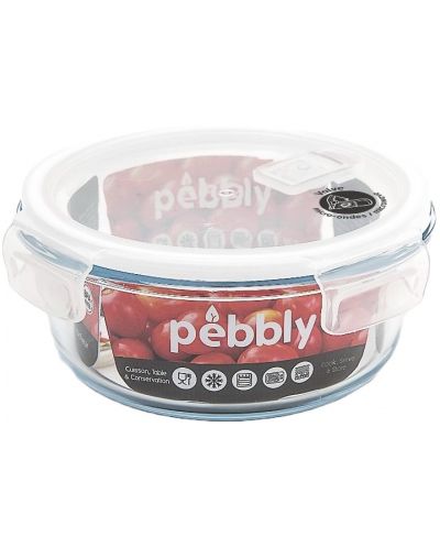 Кръгла кутия за храна Pebbly - 950 ml, 17 х 7.6 cm - 1