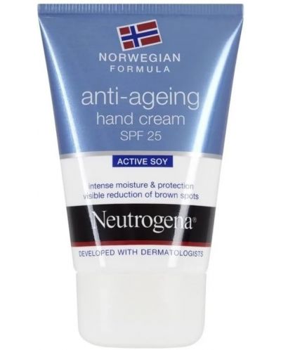 Neutrogena Крем за ръце Anti age, SPF25, 75 ml - 1