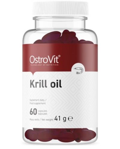 Krill oil, 60 капсули, OstroVit - 1