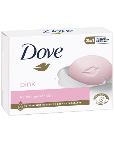 Dove Крем-сапун, Pink, 90 g - 1