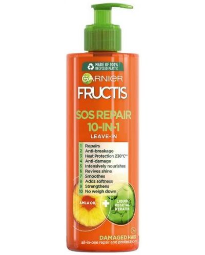 Garnier Fructis Крем за коса с масло от амла, 400 ml - 1