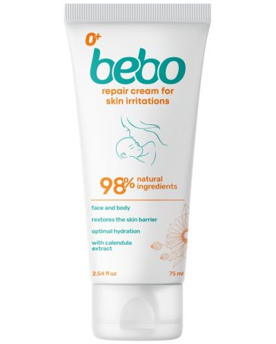 Крем против кожни раздразнения Bebo, 75 ml
