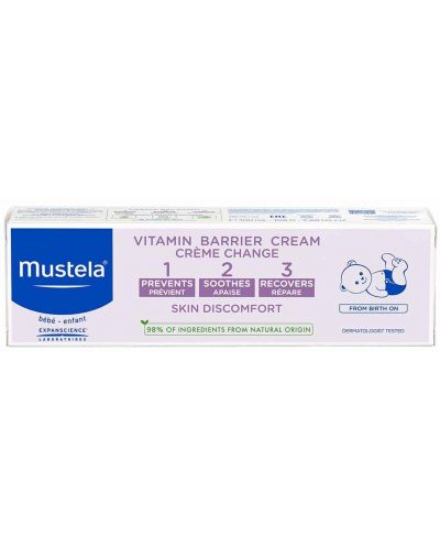 Крем против подсичане Mustela - 1-2-3, 50 ml - 2