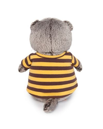 Плюшена играчка Budi Basa - Коте Басик с тениска и пчеличка, 22 cm - 3