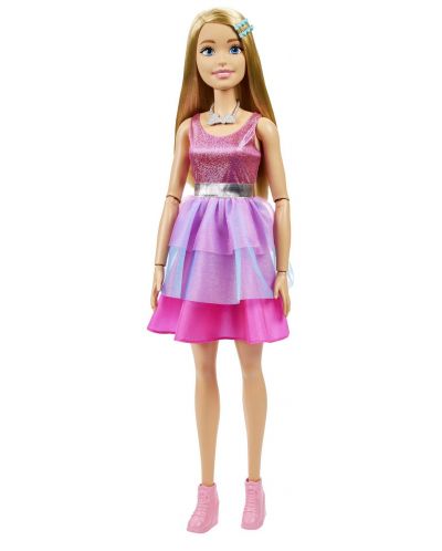 Кукла Barbie - С розова рокля, 71 cm - 2