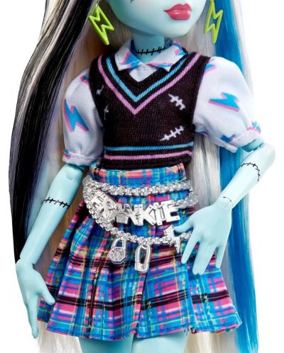 Кукла Monster High - Франки, с домашен любимец и аксесоари - 4