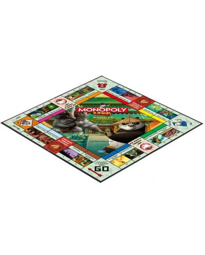 Настолна игра Monopoly Junior - Kung Fu Panda 3 - 2