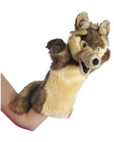Кукла-ръкавица The Puppet Company - Вълк, 40 см - 2