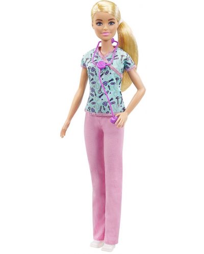 Кукла Mattel Barbie - С професия, Медицинска сестра - 3