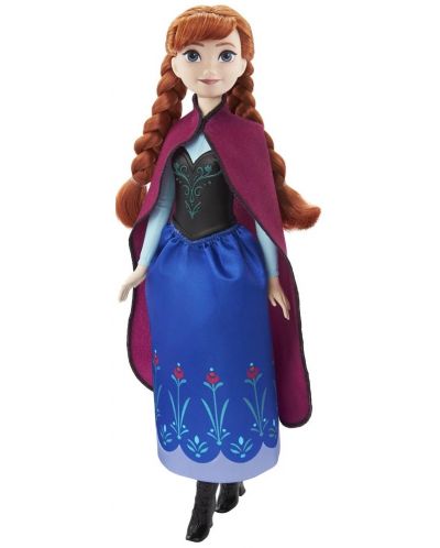 Кукла Disney Princess - Анна със синя рокля,  Замръзналото кралство - 2