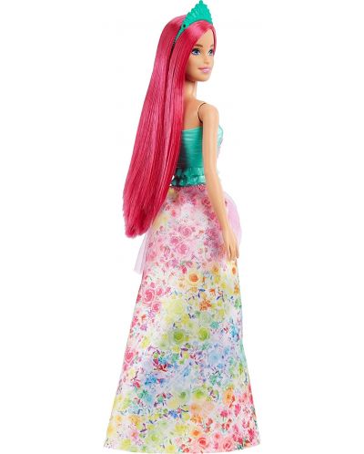 Кукла Barbie Dreamtopia - С тъмнорозова коса - 4