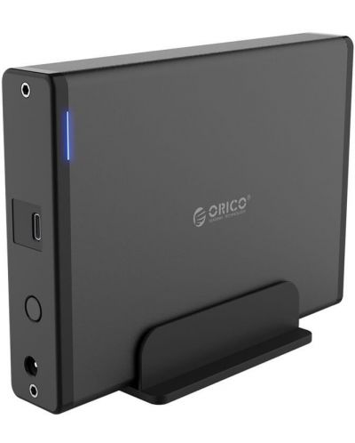 Кутия за твърд диск Orico - 7688C3, USB 3.1, 3.5'', черна - 3
