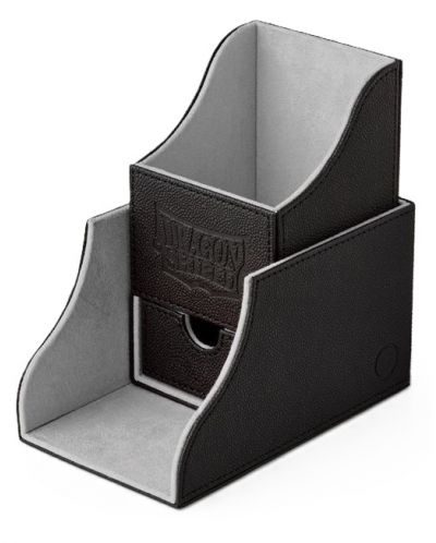 Кутия за карти Dragon Shield Nest Box - Black/Light Grey (100+ бр.) - 2