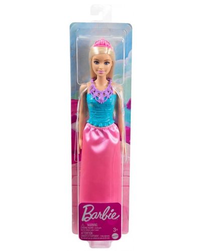 Кукла Barbie - Принцеса, с розова пола - 2