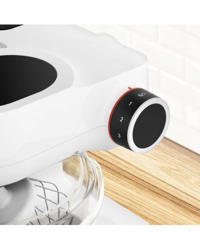 Кухненски робот Bosch - MUMS2TW01, 700W, 4 степени, 3.8 l, бял - 2