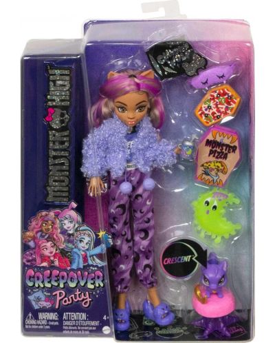 Кукла Monster High - Clawdeen, Creepover Party - 1