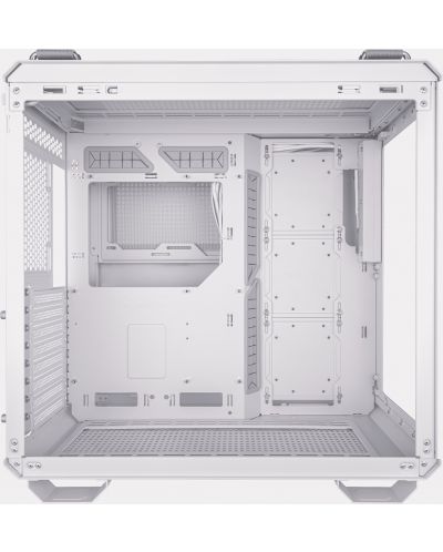 Кутия ASUS - TUF Gaming GT502, mid tower, бяла/прозрачна - 3