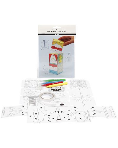 Кубчета за оцветяване Creativ Company - Чудовища и роботи - 1