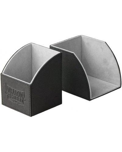 Кутия за карти Dragon Shield Nest Box - Black/Light Grey (100 бр.) - 3