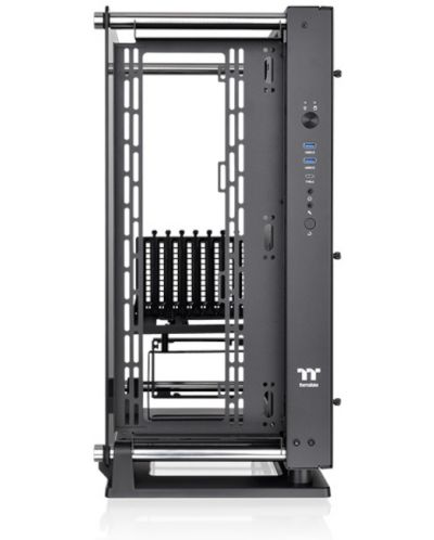 Кутия Thermaltake - Core P3 TG Pro, mid tower, черна/прозрачна - 3