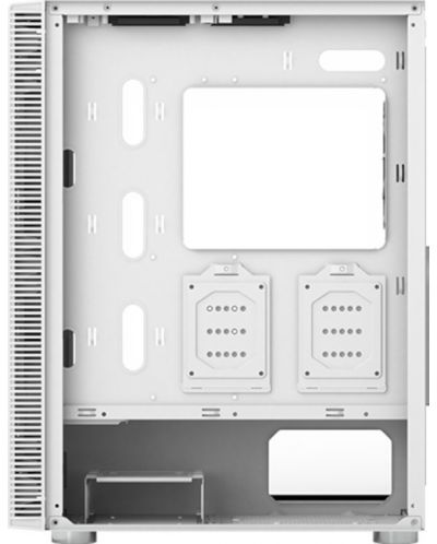 Кутия MONTECH - X3 GLASS, mid tower, бяла/прозрачна - 3