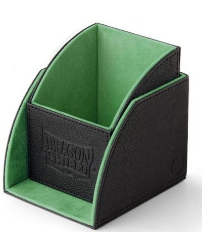 Кутия за карти Dragon Shield - Nest Box Black/Green (100 бр.) - 3