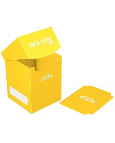 Кутия за карти Ultimate Guard Deck Case Standard Size - Жълта (100 бр.) - 3