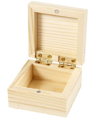 Кутия за бижута Creativ Company - дървена - 2