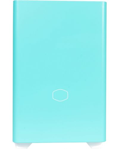 Кутия Cooler Master - MasterBox NR200P Color, mini tower, синя/прозрачна - 2