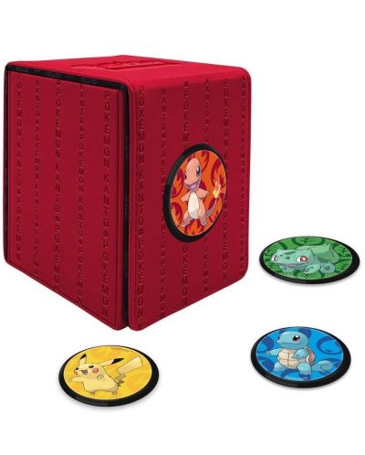 Кутия за карти Ultra Pro Pokemon TCG: Kanto Alcove Click Deck Box (100+ бр.) - 1
