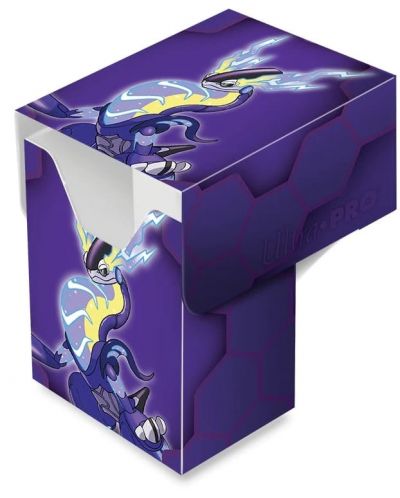 Кутия за съхранение на карти Ultra Pro Deck Box - Miraidon (75 бр.) - 3