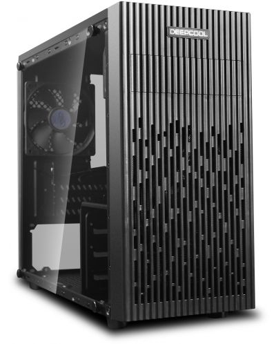 Кутия DeepCool - MATREXX 30, mini tower, черна/прозрачна - 1