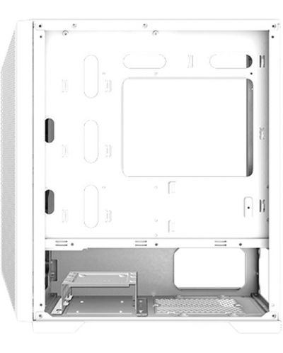 Кутия Xigmatek - Gemini II Arctic, middle towet, бяла/прозрачна - 2