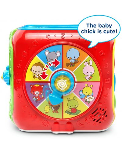 Бебешка играчка Vtech - Занимателен куб, със светлина и звук - 6