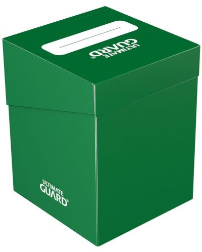 Кутия за карти Ultimate Guard Deck Case Standard Size - Зелена (100 бр.) - 2