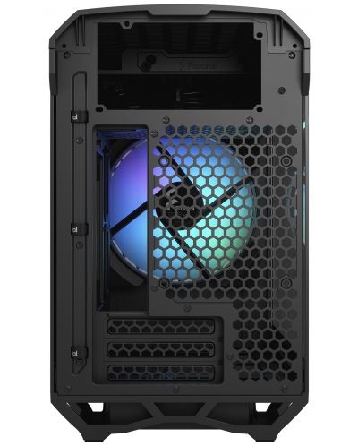 Кутия Fractal Design - Torrent Nano RGB, mini tower, черна/прозрачна - 6