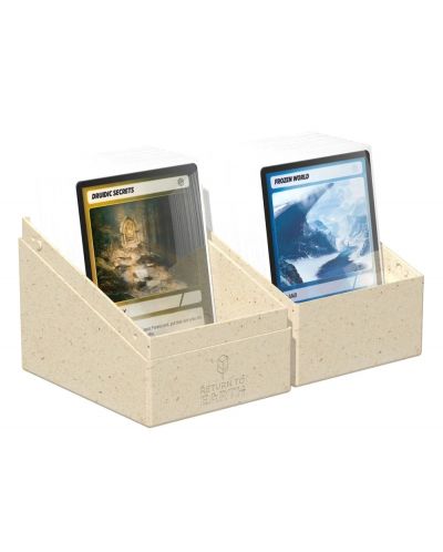 Кутия за карти Ultimate Guard Return To Earth Boulder Deck Case Standard Size - Natural (133+ бр.) - 3