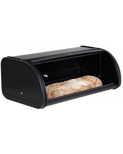 Кутия за хляб Brabantia - Roll Top, 16 l, Matt Black - 2