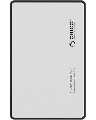 Кутия за твърд диск Orico - 2588US3-V1-SV, USB 3.0, 2.5'', сребриста - 3