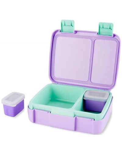 Кутия за храна Skip Hop Spark Style - Bento, Seashell - 2