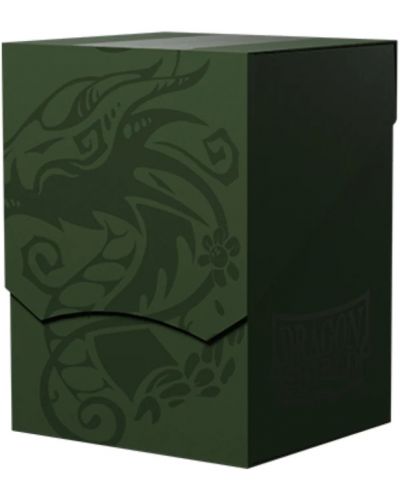 Кутия за карти Dragon Shield Deck Shell - Forest Green (100 бр.) - 1