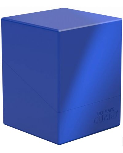 Кутия за карти Ultimate Guard Boulder Deck Case Solid - Синя (100+ бр.) - 1